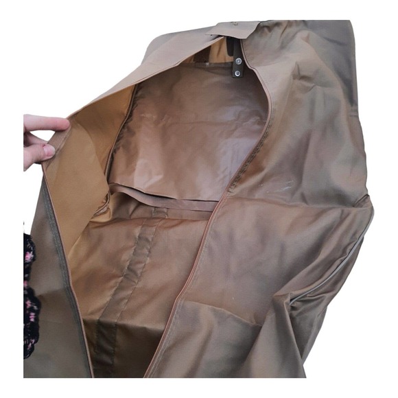 Vtg 70s Jordache Luggage Set Suitcase Carry-On Hanging Garment Bag STORE… - Picture 8 of 12